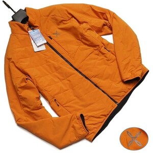 新品正規35200円 MONTURA モンチュラ comfortemp MID LAYER 高機能中綿ジャケット メンズLオレンジ(66) イタリア発ブランド