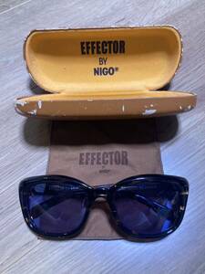 EFFECTOR サングラス NIGO holly ブラウン　鼈甲　初期　オリジナル　限定モデル