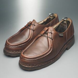 W2386//*パラブーツ/Paraboot*モジーン/MORZINE/メンズ43.5/チロリアンシューズ/レザーシューズ/革靴/茶/ブラウン