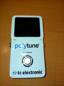 TC ELECTRONIC ティーシー エレクトロニック Polytune 2　ポリフォニック チューナー 本体のみ 動作確認済 箱有り、美品！