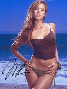 Jessica Alba★直筆サイン写真★証明書COA◆7207