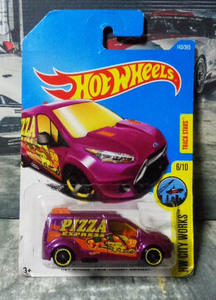 HotWheels FORD TRANSIT CONNECT　PIZZA　 ホットウィ―ル フォード トランジット コネクト ワゴン 　説明文・写真ご参照　　　///(076)