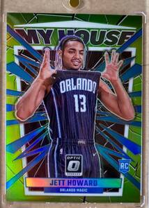 149枚限定 2023-24 Panini Donrusss Optic My House Lime Green Prizm Jett Howard ジェット・ハワード RC