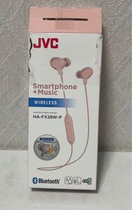 611i1515 JVCケンウッド JVC HA-FX28W-P Bluetooth対応ワイヤレスイヤホン 防滴仕様 ピンク