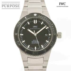 IWC GSTアクアタイマー IW353602 メンズ 腕時計 デイト ブラック 自動巻き インターナショナル ウォッチ カンパニー Aqua Timer 90243786