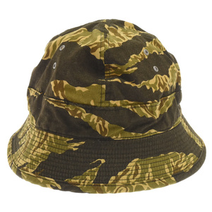 TENDERLOIN テンダーロイン JUNGLE HAT CAMO ジャングル カモ柄 バケットハット 帽子 カーキ