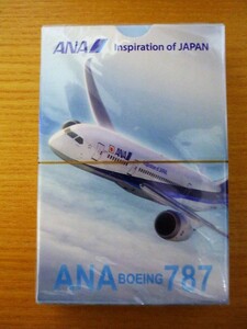 ★激安★即決★非売品★新品★ANA★全日本空輸★BOEING★ボーイング★787★トランプ★送料２３０円★