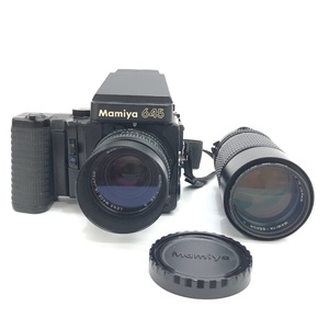 Mamiya マミヤ 645 AE PRISM FINDER レンズ 80mm 1:2.8 マミヤセコール レンズ C 210mm 1:4 N 中判カメラ フィルムカメラ