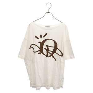 DIOR ディオール ×トラヴィス スコット 22AW カクタスジャック オーバーサイズ 半袖Tシャツ カットソー ホワイト 283J632A0752