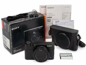 【Used】SONY ソニー Cyber-shot 1.0型 RX100III DSC-RX100M3 2010万画素【及川質店】