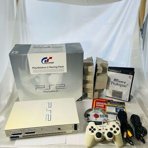 ★1円～ 動作確認済 SONY PS2 SCPH-55000 GT レーシングパック 本体 Playstation2 グランツーリスモ4 