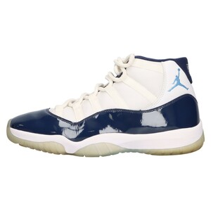 NIKE ナイキ AIR JORDAN 11 RETRO WIN LIKE 82 378037-123 エアジョーダン11 レトロ ウィンライク82 ハイカットスニーカー US10.5/28.5cm