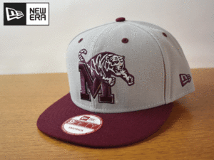 1円スタート!【未使用品】(フリーサイズ)NEW ERA 9FIFTY USカレッジ MENPHIS TIGERS タイガース ニューエラ キャップ 帽子 K1