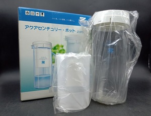 ▽ 未使用品 ゼンケン アクアセンチュリー・ポット Z-075 / ポット 浄水ポット 家庭用 麦茶 浄水器