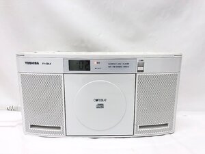 ★TOSHIBA TY-CDL5 CDラジオ ホワイト オーディオ機器 東芝