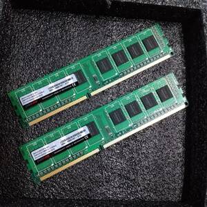 【中古】DDR3メモリ 8GB[4GB2枚組] CFD Panram W3U1600PS-4G [DDR3-1600 PC3-12800] 