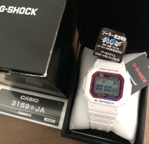 G-SHOCK GW-M5610TR ソーラー 電波 トリコロール 白 レッド ガンダム 風 カラー 5610 5600 スピード 生産終了品 GWM5610 限定 CASIO