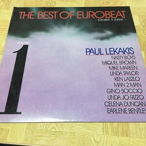 【LPレコード】 THE BEST OF EUROBEAT -EUROBEAT IS ENERGY-