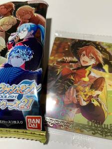  アイドリッシュセブン ウエハース 21 七瀬 陸 アイナナ ランダム レア 貴重 種村 有菜