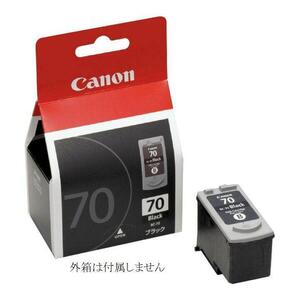 BC-70 キャノン 純正 インクカートリッジ 黒 Black ブラック 箱なし CANON MP470 MP460 MP450 MP170 iP2600 iP2500 iP2200 iP1700