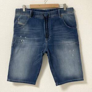 DIESEL Jogg Jeans KROOSHORT-NE ジョグジーンズ ショートパンツ メンズ W36 大きいサイズ ディーゼル ショーツ ハーフパンツ 4020156