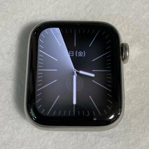 【液晶面美品】Apple Watch Series6 40mm GPS+Cellular ［M0DV3J/A］ A2375 シルバーステンレススチールケース/ 05031N