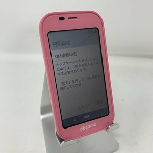 【中古美品/箱あり】SHARP/キッズケータイ SH-03M/8GB/Pink/52552