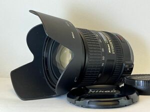 ★良品★ ニコン NIKON AF-S DX NIKKOR 18-200mm F3.5-5.6 G ED VR ★NIKON HB-35 レンズフード付★　#0521-1