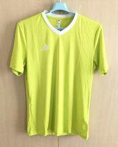 ★★新品！adidas(アディダス) Vネック 半袖 Tシャツ （2XO)　セミソーラーイエロー★★