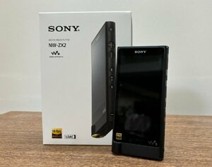 △3704　現状品　オーディオ機器　ウォークマン　SONY　NW-ZX2　ソニー　元箱付き