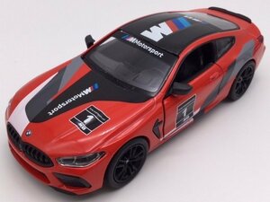 1台売り 赤 1/38 BMW M8 コンペティション クーペ リバリー エディション ミニカー ドイツ車 スポーツカー 欧州車