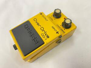 BOSS OD-1 Over Drive JRC4558DD 052-281E Made in Japan ボス オーバードライブ