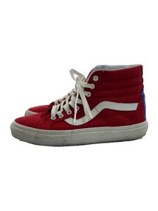 VANS◆ハイカットスニーカー/US6.5/RED/721277