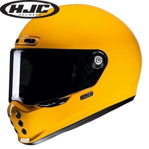 HJC ヘルメット HJH248 V10 ソリッド カラー:DEEP YELLOW サイズ:M