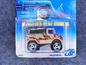 Hotwheels MERCEDES-BENZ UNIMOG #239 破れあり ウニモグ