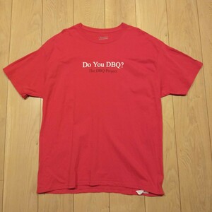 USA古着卸 XLサイズ Champion チャンピオン The DBQ Project プリント Tシャツ 