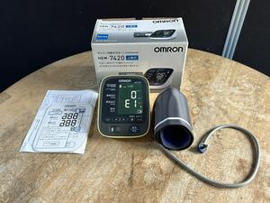 中古品 OMRON オムロン 自動血圧計 上腕式 HEM-7420 現状品 説明文必読