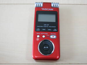 TASCAM 　★リニアPCMレコーダー　DR-07　★中古品