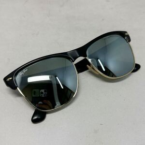 レイバン RayBan RB 4175 877/30 3N マットブラック、ゴールド　ミラーレンズ　サングラス　中古　美品　rb246132