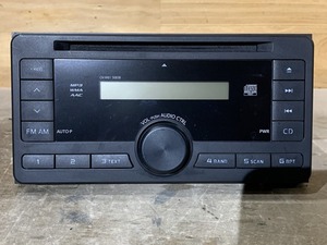 【2302067】トヨタ 純正 200mmワイド CD/AM・FM オーディオ プレーヤー チューナー 08600-00K11 / CQ-JS01J3JT