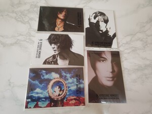 氷室京介　ポストカード　２４枚セット