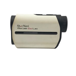 【1円】SHOT NAVI ショットナビ Voice Laser Red Leo レーザー距離計 ホワイト系 [240101331761]