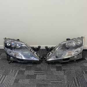 中古 レクサス LEXUS レクサス LEXUS UVF46 LS600h 純正 3眼 LED ヘッドライトセット 左右セット KOITO 50-96 ①