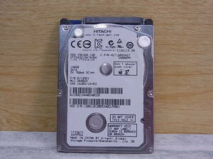 △F/043●日立 HITACHI☆2.5インチHDD(ハードディスク)☆160GB SATA300 5400rpm☆HTS543216A7A384☆中古品