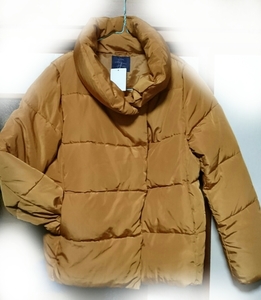 ■新品■AMERICAN HOLIC ショート丈ダウンジャケット マスターカードカラー 軽量 防寒　黄色