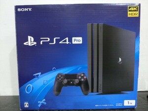 T【N4-34】【140サイズ】PS4 プレイステーション4 Pro CUH-7200B 1TB 本体セット/ゲーム機/通電可/ジャンク扱い