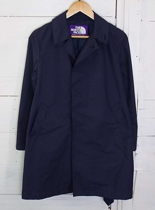 T2094〇THE NORTH FACE PURPLE LABEL(ザ・ノースフェイス パープルレーベル)ステンカラーコート NP2406N Sサイズ