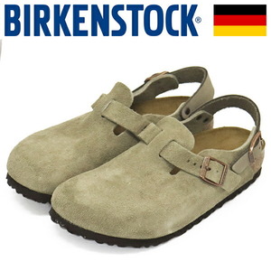 BIRKENSTOCK (ビルケンシュトック) 1028323 TOKIO トキオ スエードレザーサンダル TAUPE ナロー幅 BI368 38-約24.5cm