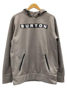 BURTON◆パーカー/S/ポリエステル/GRY/16220002002