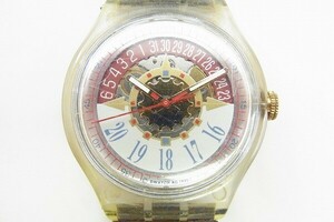 E440-J10-4236◎ Swatch スウォッチ メンズ 自動巻き 腕時計 現状品① ◎